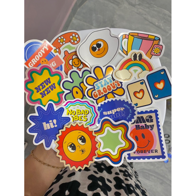 

STARLY - STIKER COOL STIKER VIBES STIKER KAWAI