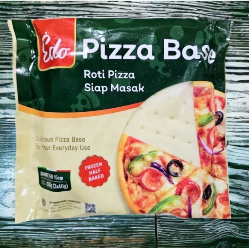 

EDO Pizza Base / Roti Pizza Siap Masak kemasan isi 120gr