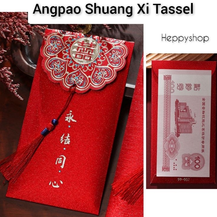 

Bonuskan AngpaoShuangXiTasselAngpaoWeddingNikah Sangjit