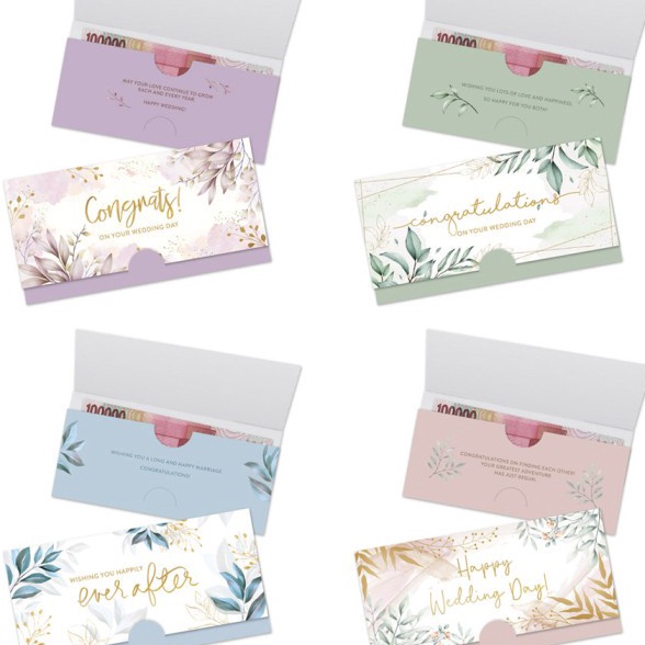 

Tawaran 2in1 Amplop Kartu Cardvelope Wedding Harvest Eternal Wedding