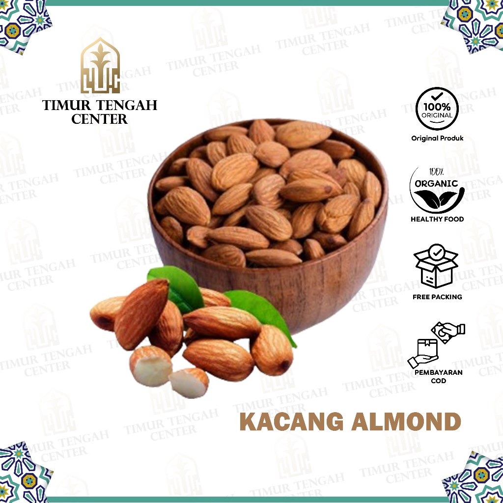 

Kacang Almond 250 Gr