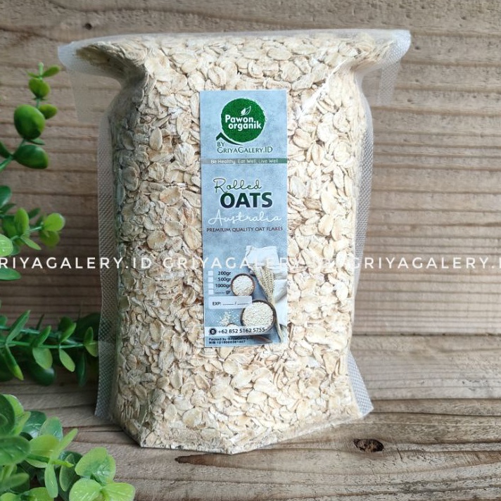 

PRODUCT HOT Australian Rolled oat gandum utuh gandum kasar 5g havermut overnight oat organik 5gr diet muesli mpas
