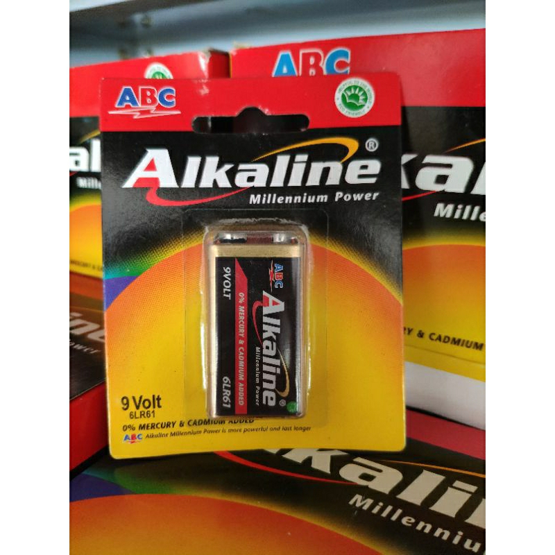 batrai alkaline 9volt