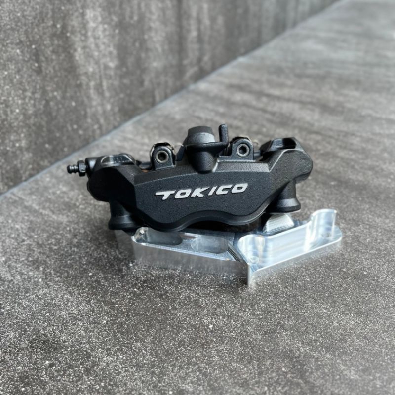 KALIPER TOKICO ZX6R ZX10R ORIGINAL COPOTAN PICT 108 SET BREKET PNP SKOK NINJA R RR