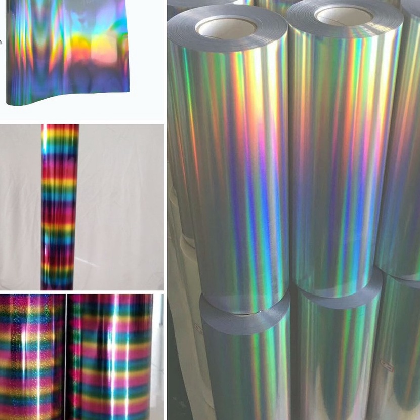 

Ekstra Polyflex Pet Laser Foil Motif Spectrum Dan Rainbow Poliflex