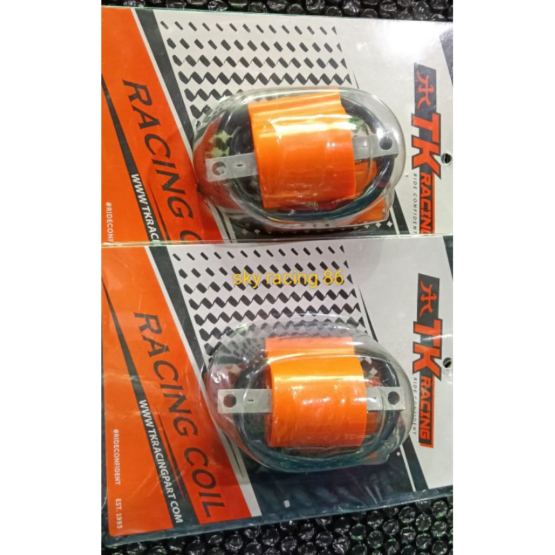 Koil TK racing karbu universal rxk Tiger Byson MX Jupiter z fizr  cb Mio beat Vario klx  gl pro