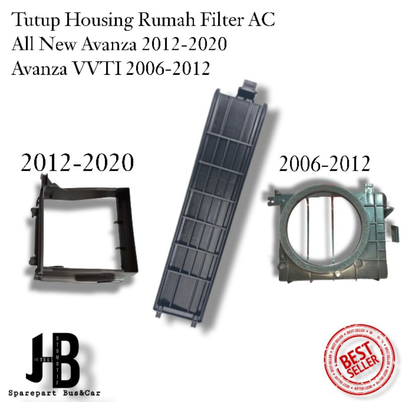Housing Rumah Filter AC Komplit Tutup All New Avanza 2012-2020 / Avanza VVTI 2006-2012