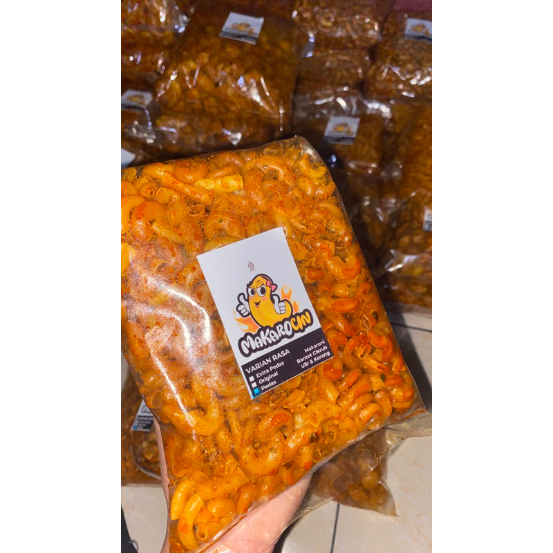 

[MAKAROCIN] Makaroni Pedas Gurih Daun Jeruk | Makaroni Cikruh Pedas