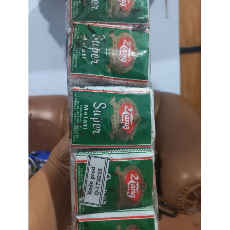 

teh 2 tang hijau isi 10 per pack