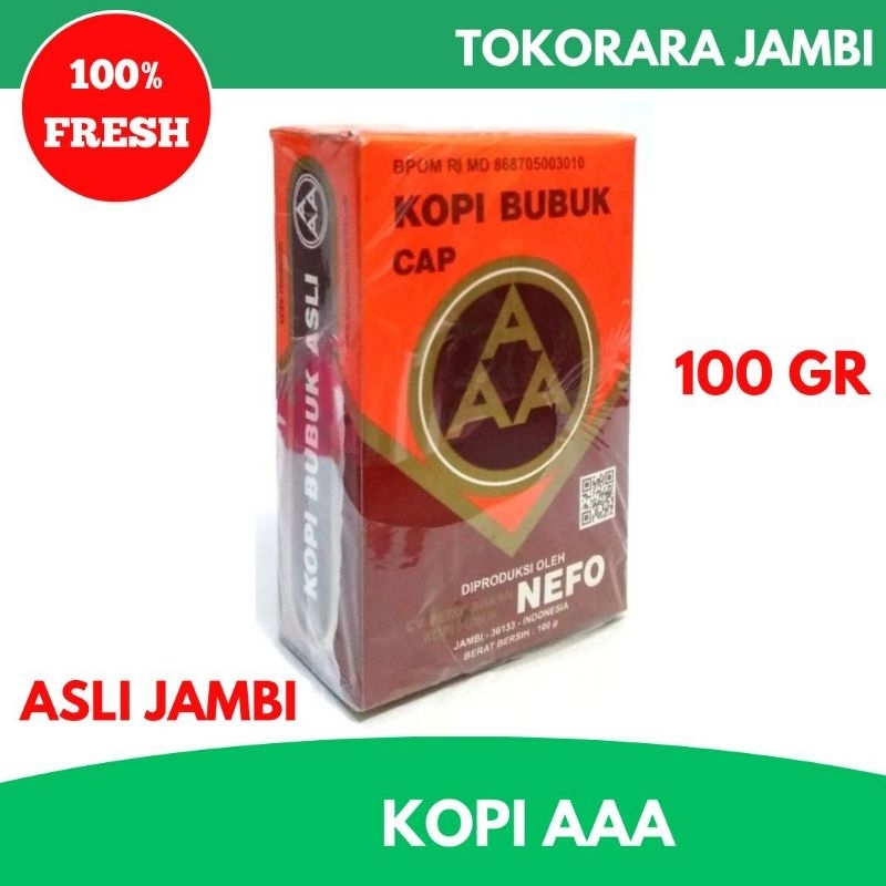 

KOPI BUBUK ASLI AAA 100GR KHAS JAMBI-KOPI NEFO