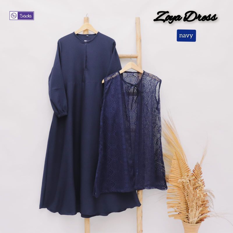 Malika dress | Zoya dress | by Sada SH | gamis fenomenal syari | gamis pesta | gamis brukat | busui 