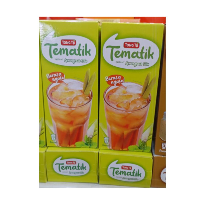 

TONG TJI TEMATIK LEMONGRASS (ISI 3 SACHET) ISI 5 PAK