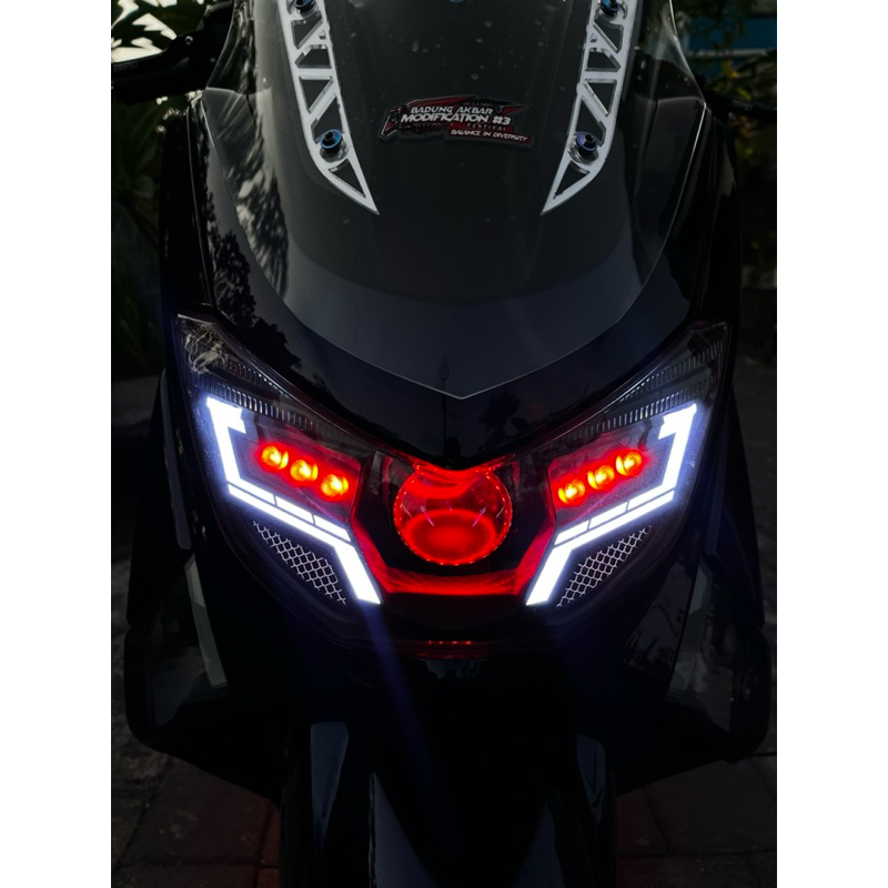 PROJIE BILED AES TURBO NMAX OLD + SAKLAR PNP ( INCLOUD HEADLAMP)