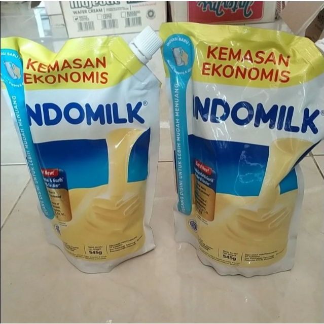 

[PAKET 2 POUCH] INDOMILK SKM POUCH CREAMY PUTIH 545 GR