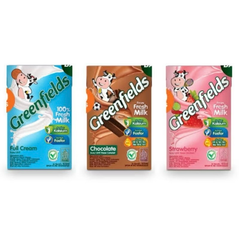 

Greenfields Susu UHT 40 x 105ml - KARTONAN