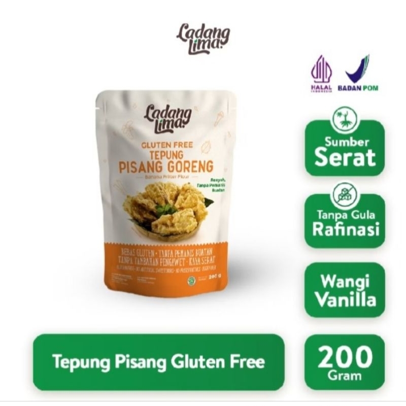 

Tepung pisang goreng glutenfree