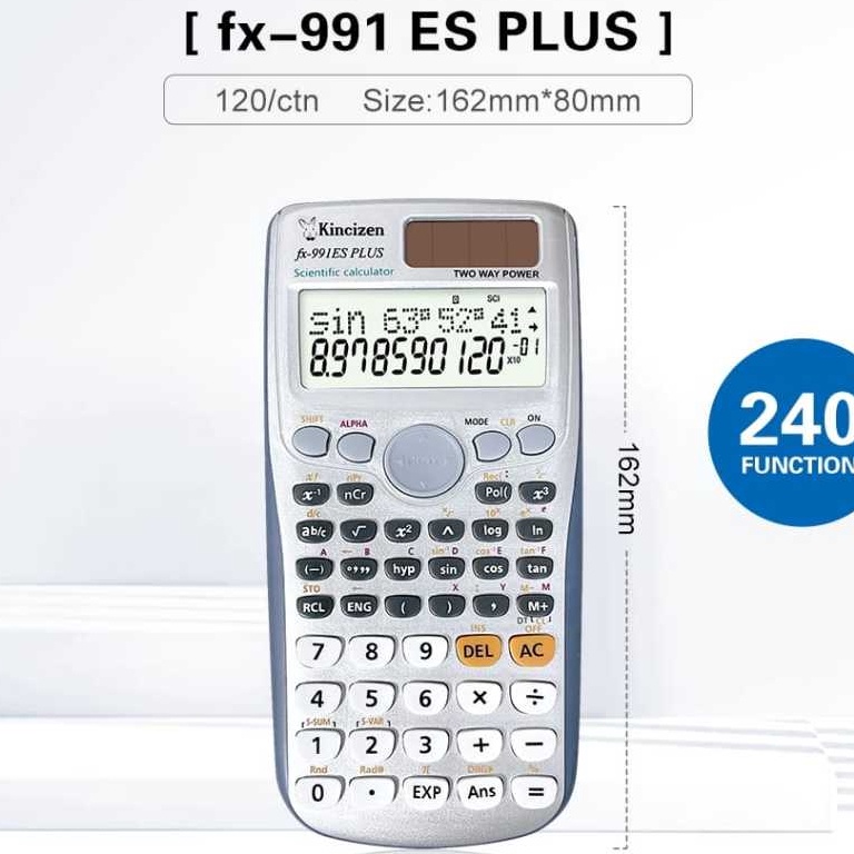 

Kalkulator Scientific GTTTZEN FX991ES PLUS Calculator FX 991 ES PLUS Scientific Kalkulator FX991ES PLUS Calculator Kuliah Sekolah