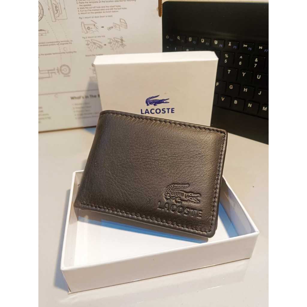 Dompet Lipat pria 100% asli kulit sapi Terbaru Best Seller/dompet cowok Branded asli kulit new arriv