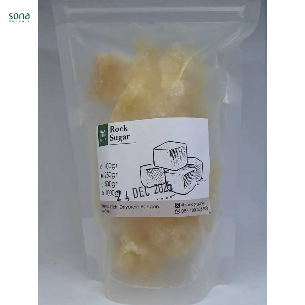

Gula Batu 250 gram - Sona