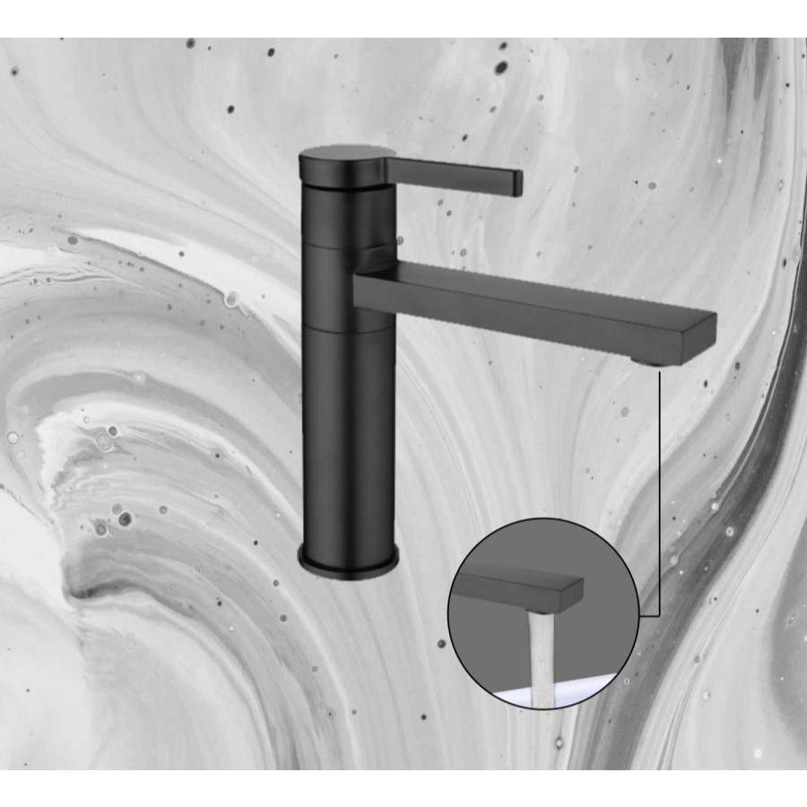 kran air hitam/keran air/wastafel/keran wastafel/hitam/kran/matt black