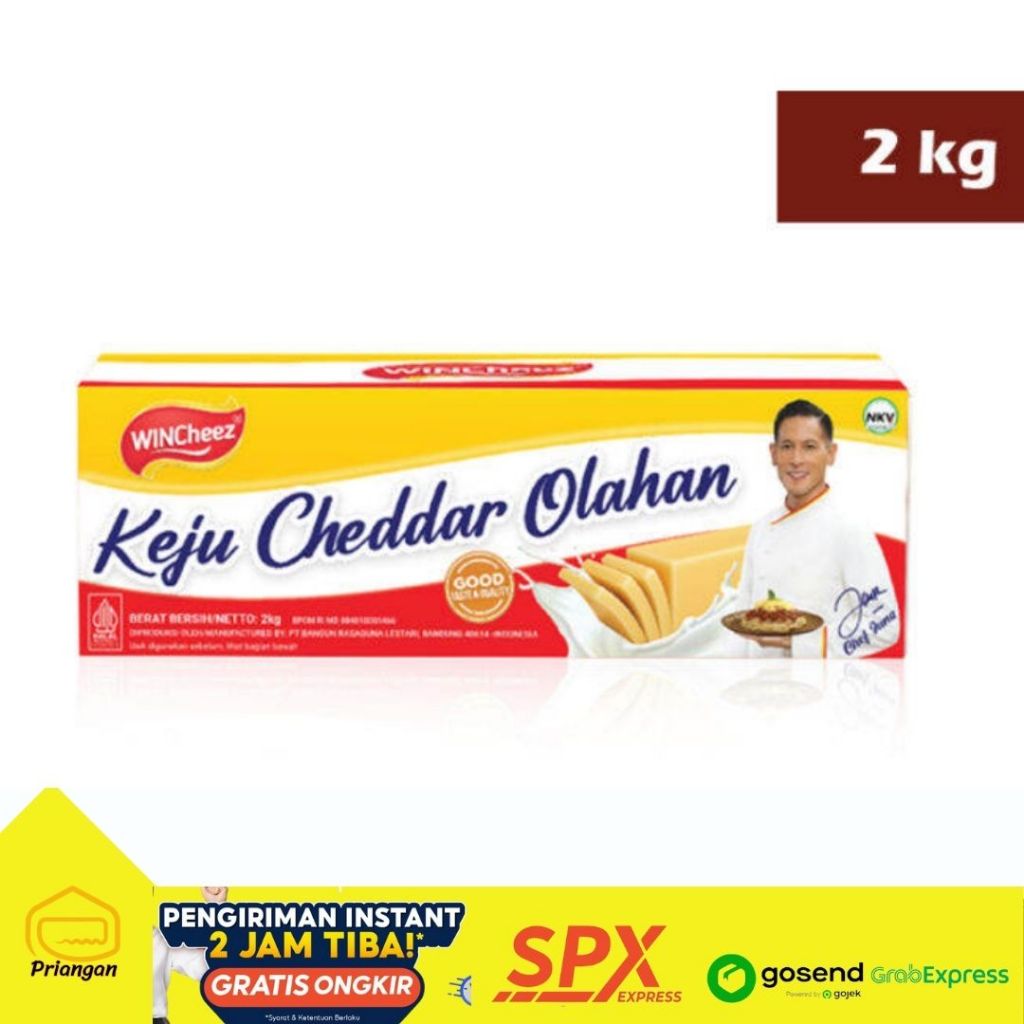 

KEJU WINCHEEZ CHEDDAR 2 KG