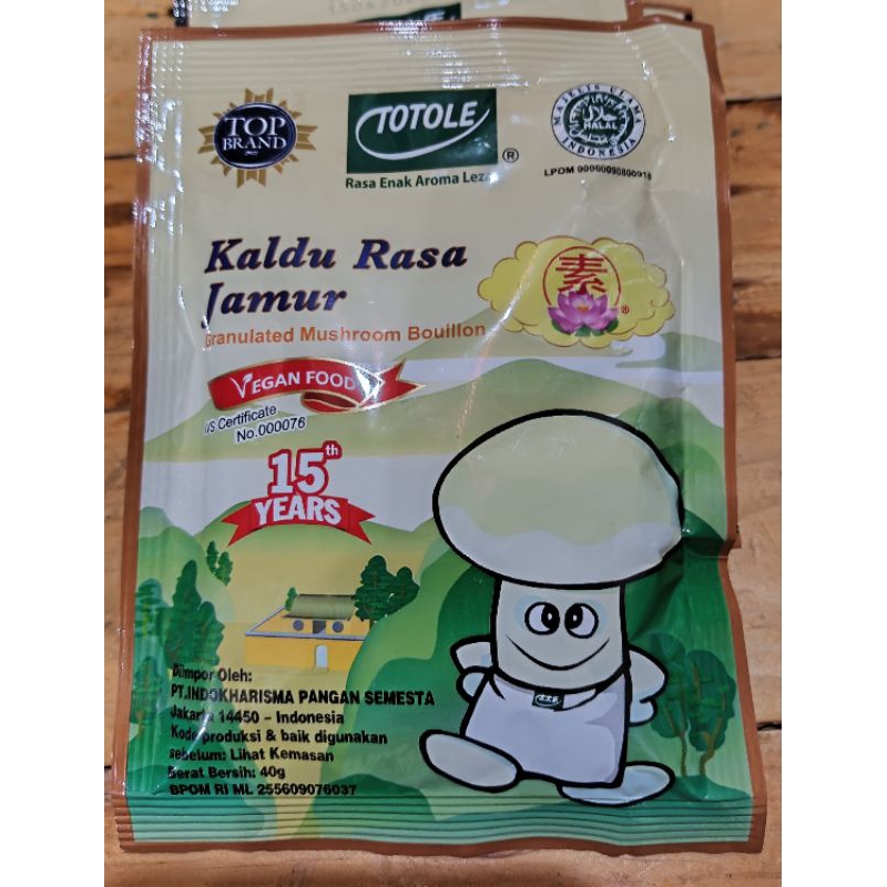 

Totole Kaldu Rasa Jamur 40g