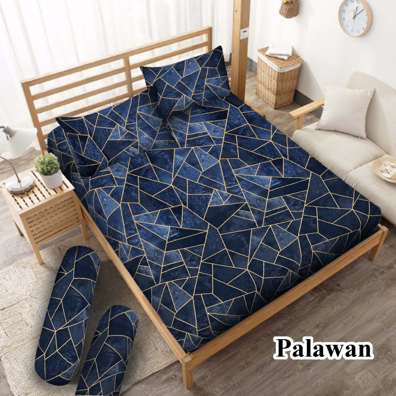 Kain Sprei Motif Palawan