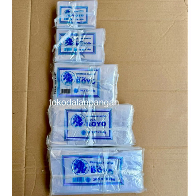 PLASTIK JOYO BOYO BIRU BENING PP 1 TALI