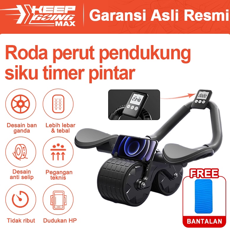 SPECIALPRICE Alat kebugaran di dalam rumah dengan dukungan siku untuk membantu melatih otot perut da