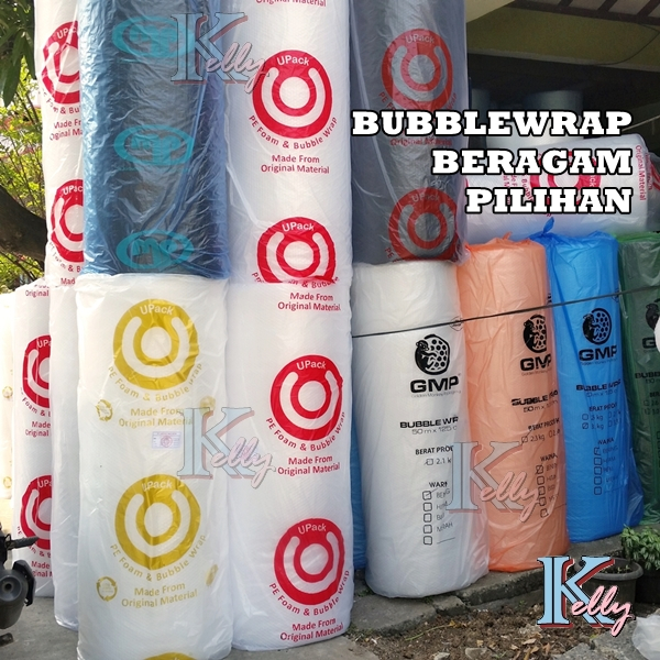 

[W13] Bubble wrap TEBAL Upack 50m x 125cm Gelembung Bubblewrap Muliapack MP Mulia Pack