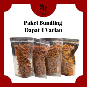 

Paket Bundling Dapat 4 Varian Makaroni Bantet Pipa Spiral Pedas Daun Jeruk Cemilan Viral