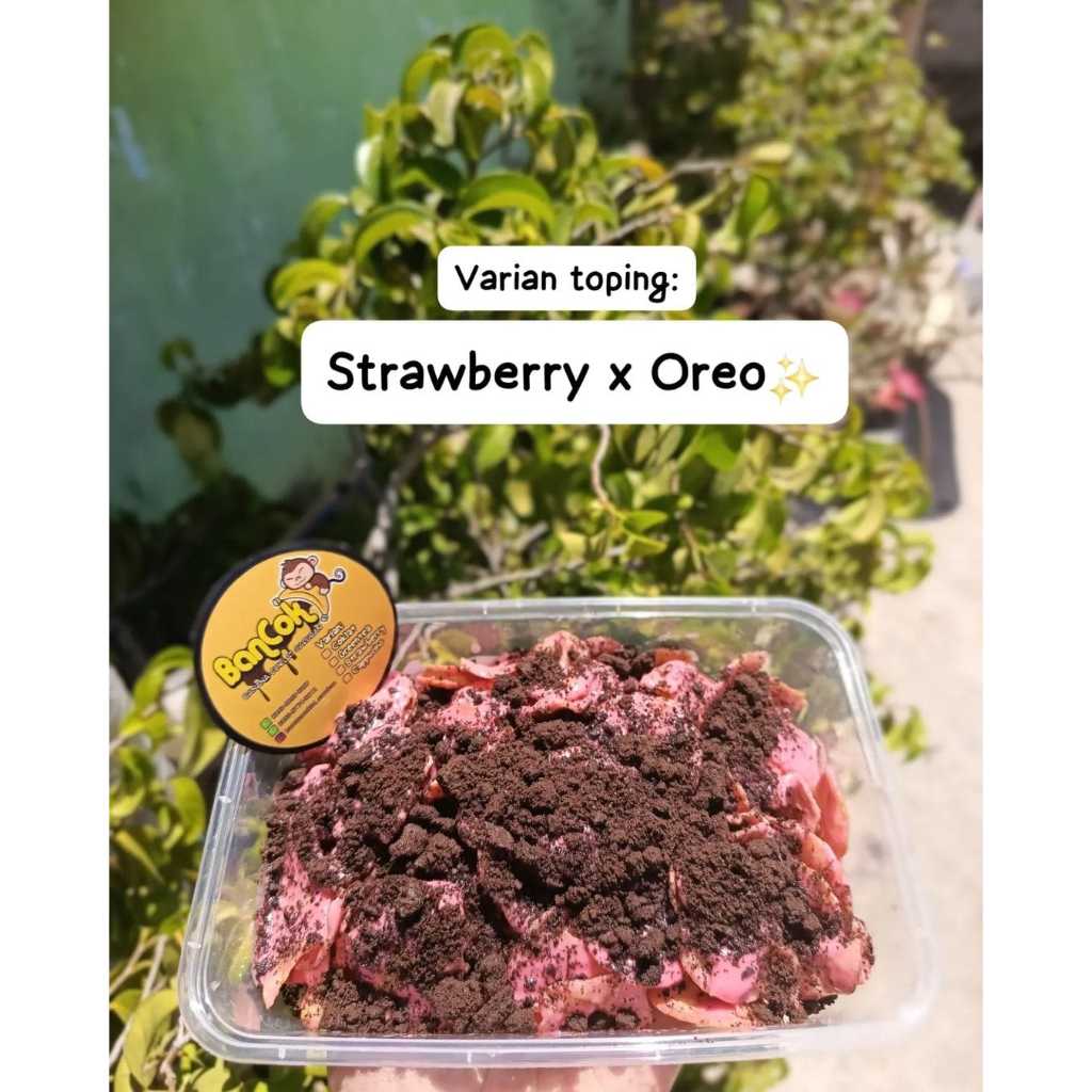 

Banana Strawbery mix Oreo