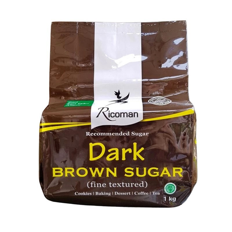 

Ricoman Dark Brown Sugar 1 Kg