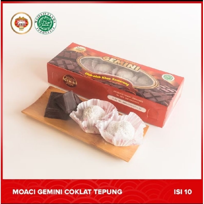 

Moaci Gemini Coklat Tepung isi 10