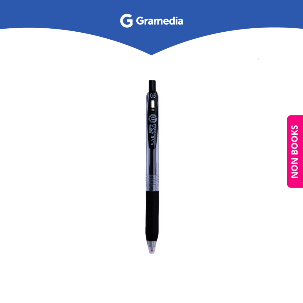 

Gramedia Depok - ZEBRA SARASA CLIP 0.5 BLACK
