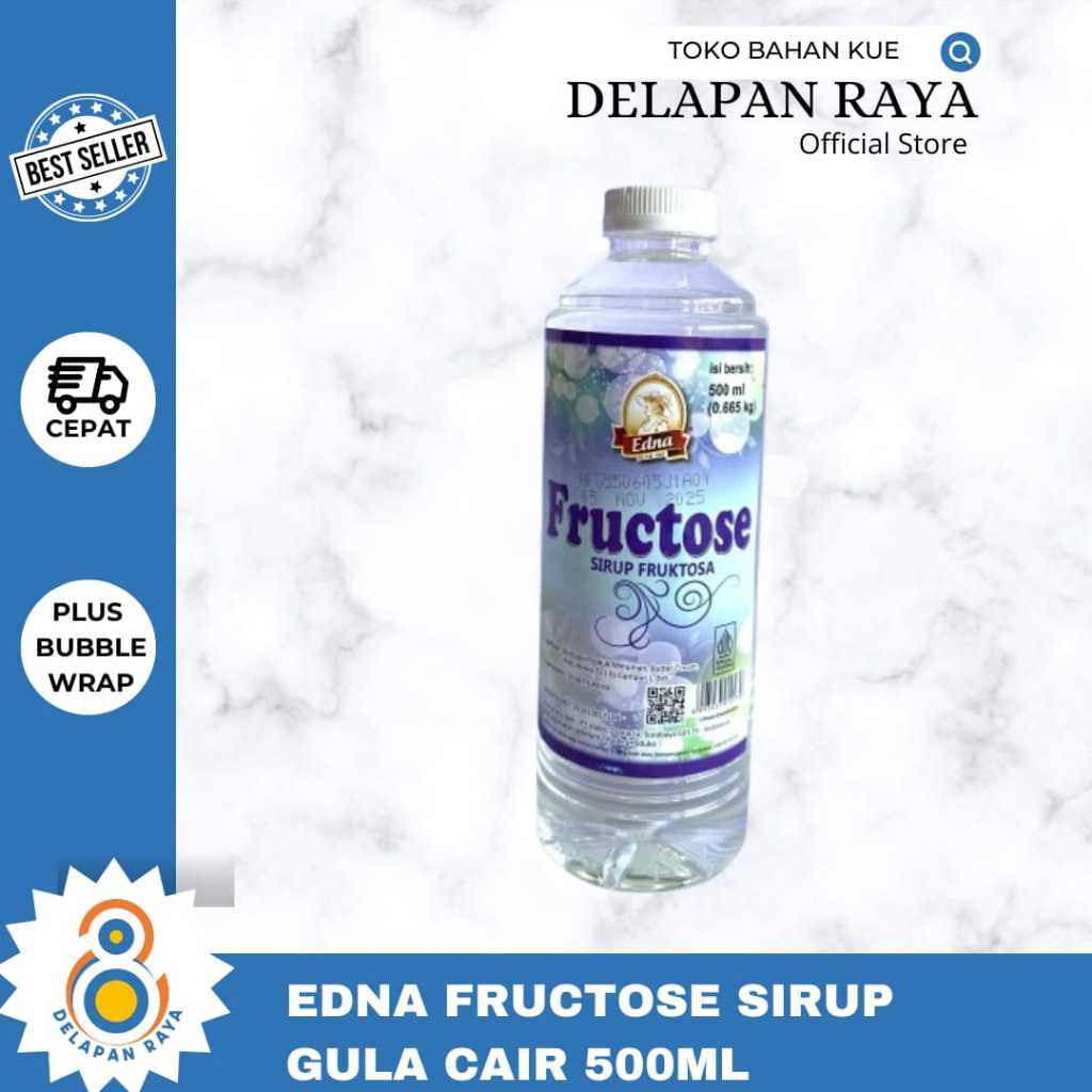 

EDNA FRUCTOSE SYRUP 500ML / SIRUP FRUKTOSA SIRUP GULA CAIR -8Raya