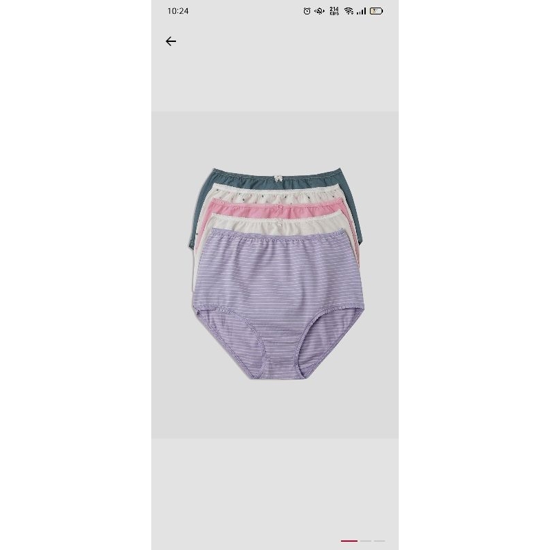 cotton lycra panties ( pakaian dalam wanita ) Marks & Spencer