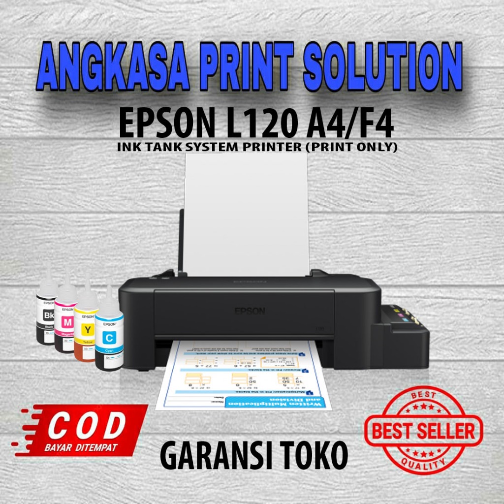 Epson L120 Inkjet Printer Murah Siap pakai