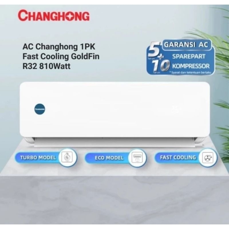 AC CHANGHONG 1 PK CSC09NVB4 + PASANG
