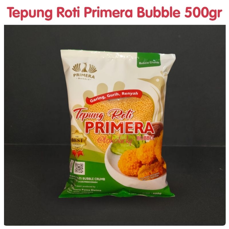 

Tepung Panir Primera Bubble Crumb 500gr/ panir bubble crumb