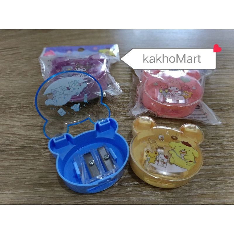 

Serutan/rautan karakter gambar kuromi/melidy/cinomorol/ pompompurin