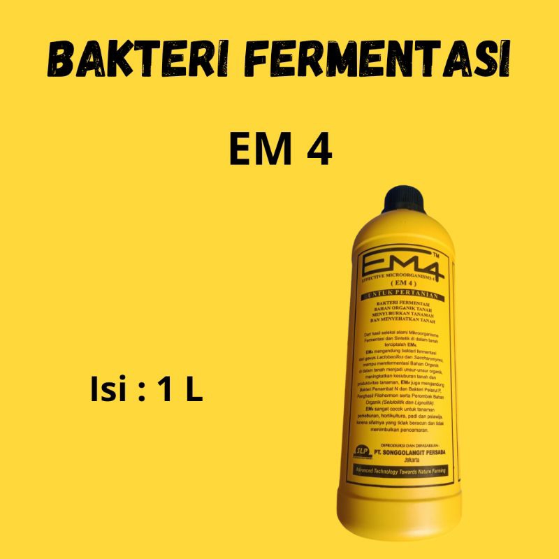 Bakteri fermentasi EM4 1 Liter