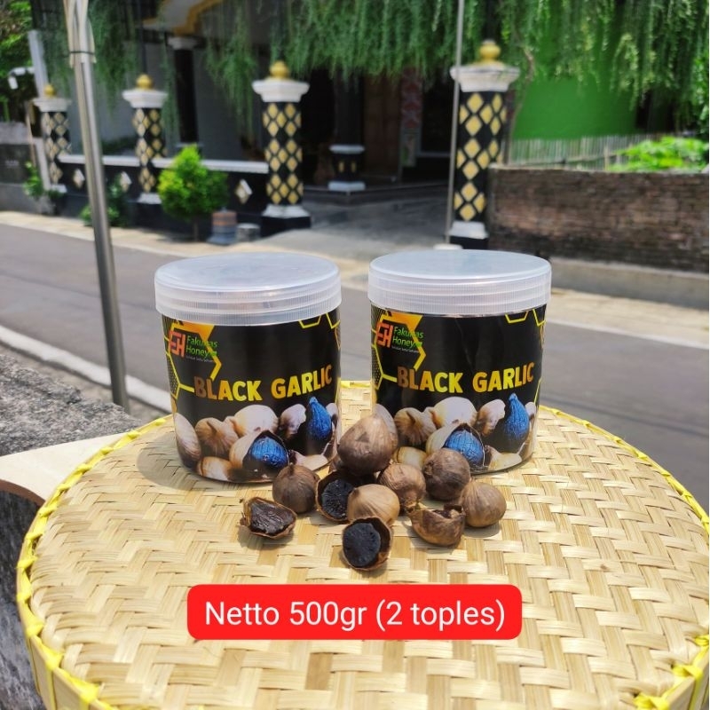 

500gr BLACK GARLIC Bawang Hitam fermentasi 35 hari MURAH HASIL PRODUKSI SENDIRI