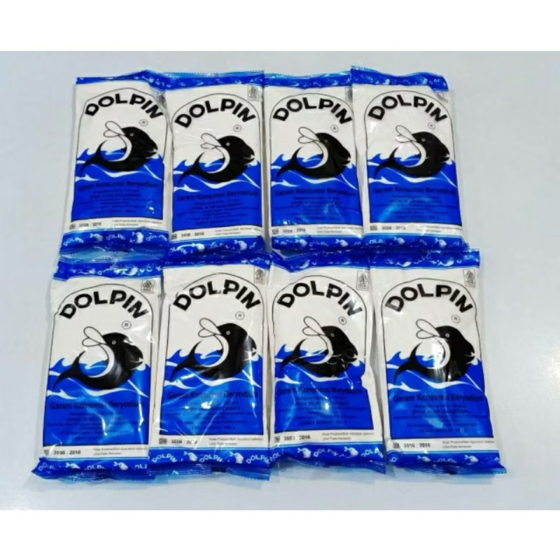 

Garam Dolphin 250gr/ 500gr dan 1 kg