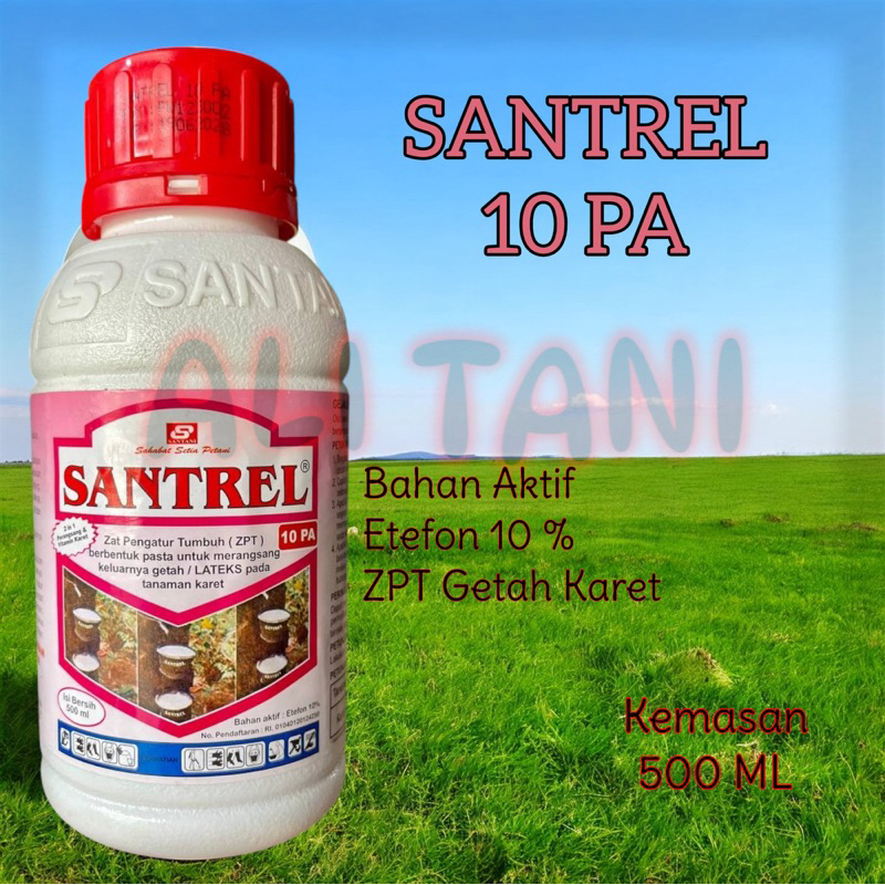 ZPT Santrel 10 PA Perangsang Getah Karet