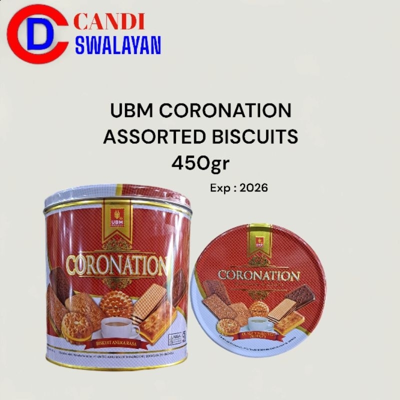 

Biskuit UBM Coronation 450g Aneka Rasa