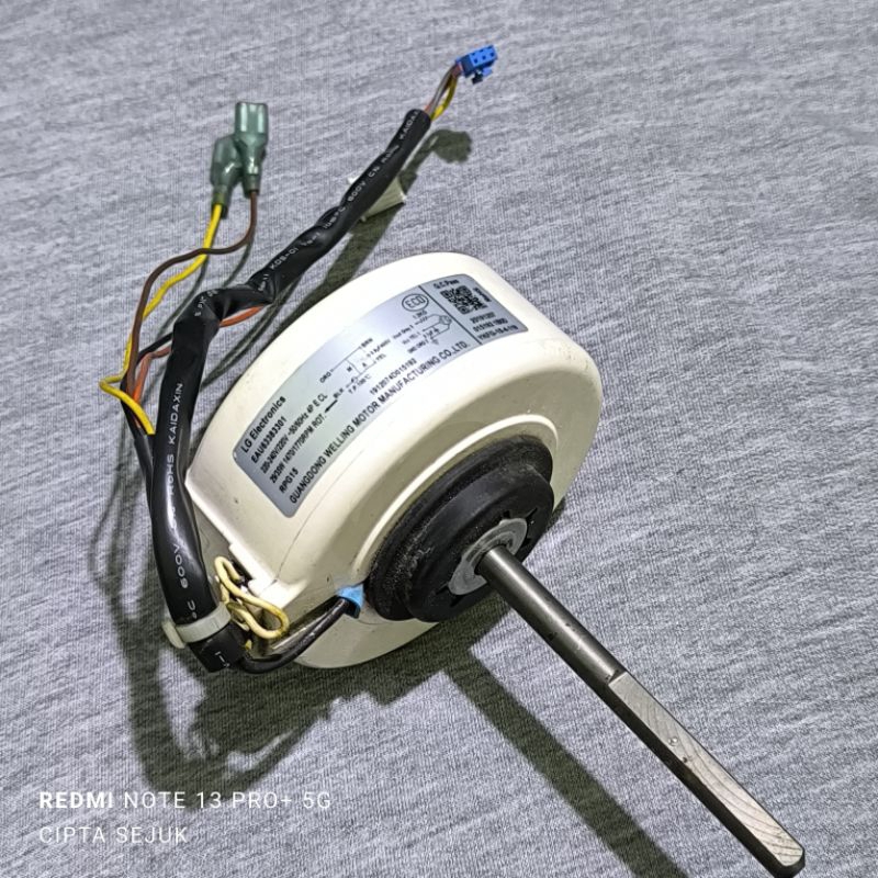 DINAMO MOTOR FAN INDOOR AC LG DUAL INVERTER