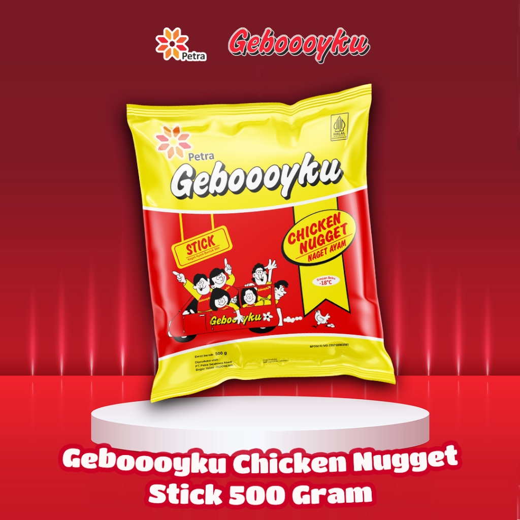 

Gebooyku Nugget Ayam Stick 500Gr