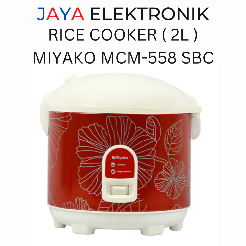 Rice Cooker SINGKAWANG MIYAKO MCM 558 SBC - 2L