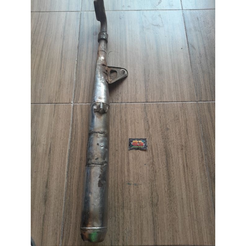 knalpot suzuki rc 80 rc 100 bravo